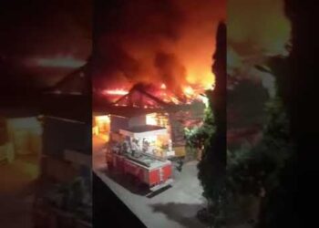 Kebakaran Pabrik di Cileungsi Bogor