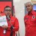 Sekjen PDIP Hasto Kristiyanto dan Ganjar Pranowo