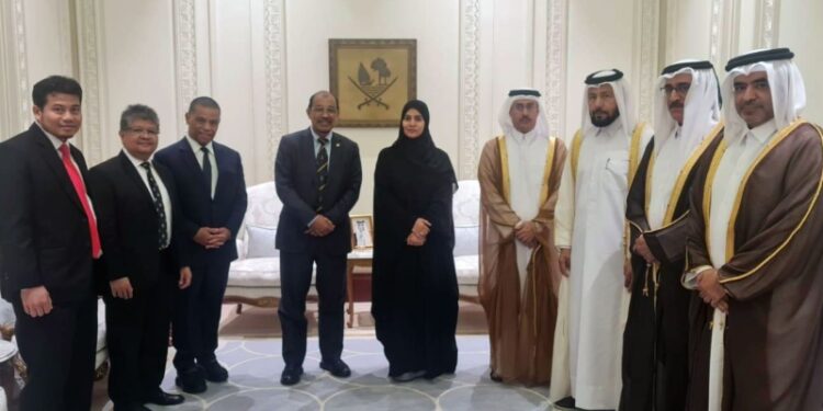 Wakil Ketua DPD RI Nono Sampono Bahas Peningkatan Kerja Sama Antaraparlemen di Doha Qatar