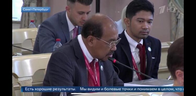 Wakil Ketua DPD RI Nono Sampono hadiri kongres Ekologi Internasional Nevsky