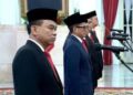 Jokowi Lantik Menkominfo dan lima wakil menteri